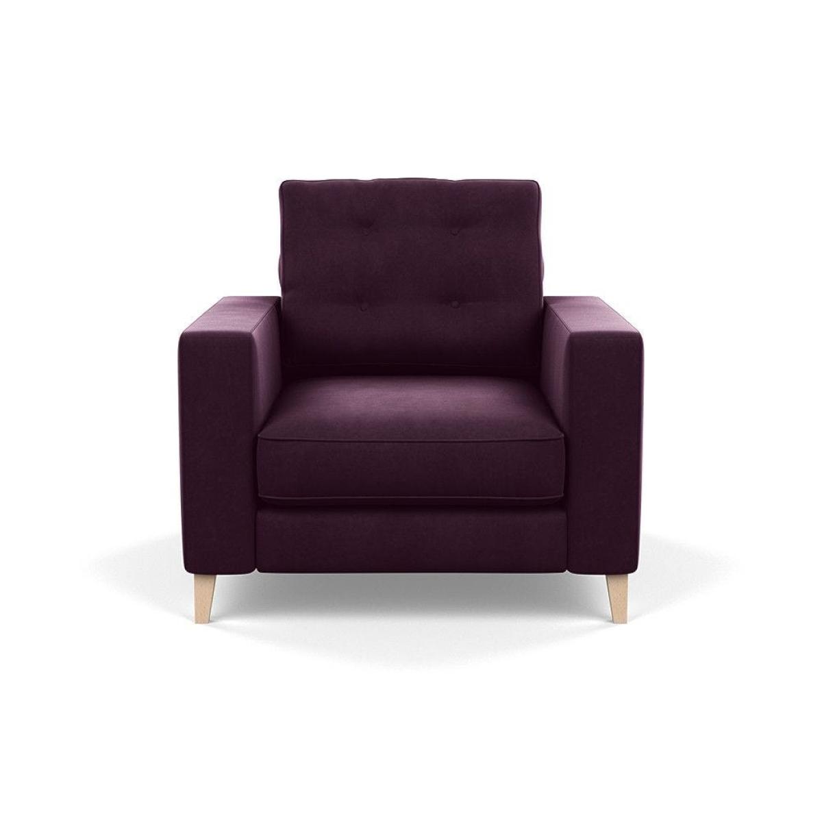 Heal's Richmond Corner Chaise Sofa Melton Wool Shale Walnut - Heal's UK Furniture – image 97