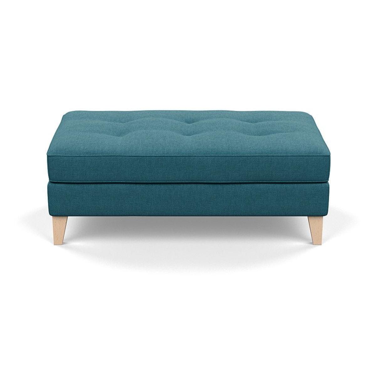 Heal's Richmond Corner Chaise Sofa Melton Wool Shale Walnut - Heal's UK Furniture – image 100