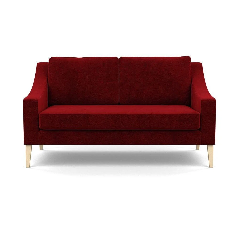Heal's Mistral Right Hand Facing Corner Sofa Velvet Black Natural Feet - Heal's UK Furniture – image 14