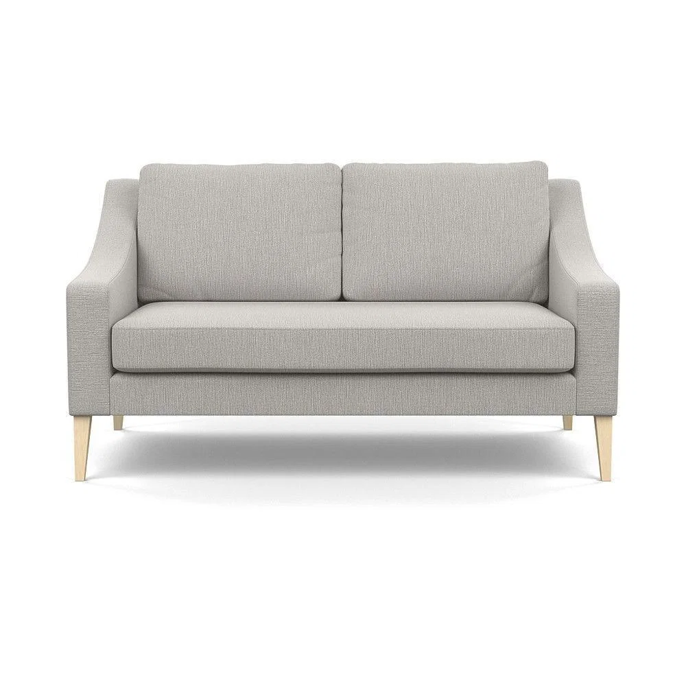 Heal's Mistral Right Hand Facing Corner Sofa Velvet Black Natural Feet - Heal's UK Furniture – image 20