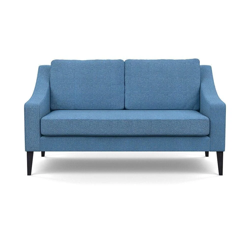 Heal's Mistral Right Hand Facing Corner Sofa Velvet Black Natural Feet - Heal's UK Furniture – image 30