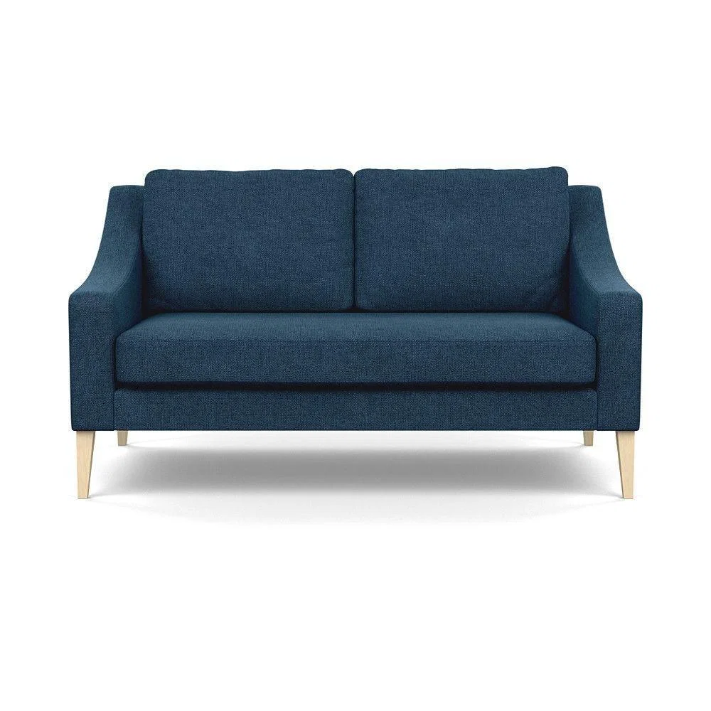 Heal's Mistral Right Hand Facing Corner Sofa Velvet Black Natural Feet - Heal's UK Furniture – image 39