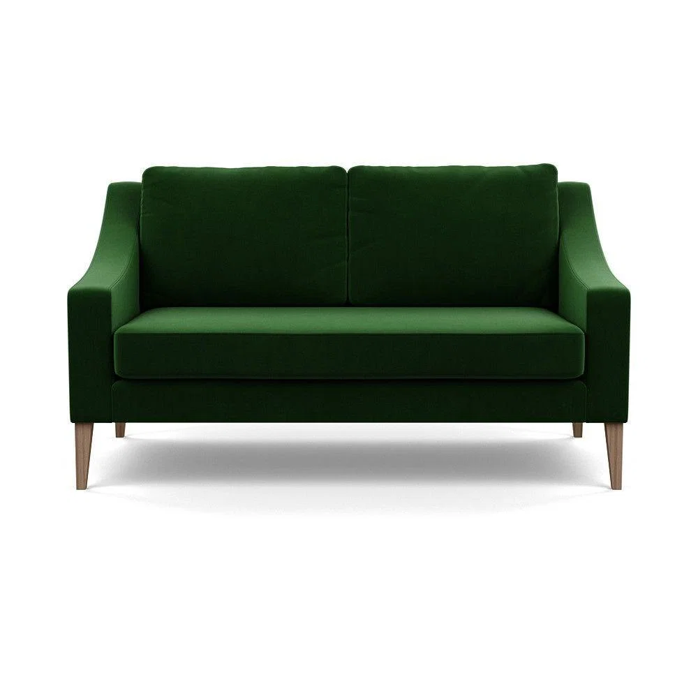 Heal's Mistral Right Hand Facing Corner Sofa Velvet Black Natural Feet - Heal's UK Furniture – image 44