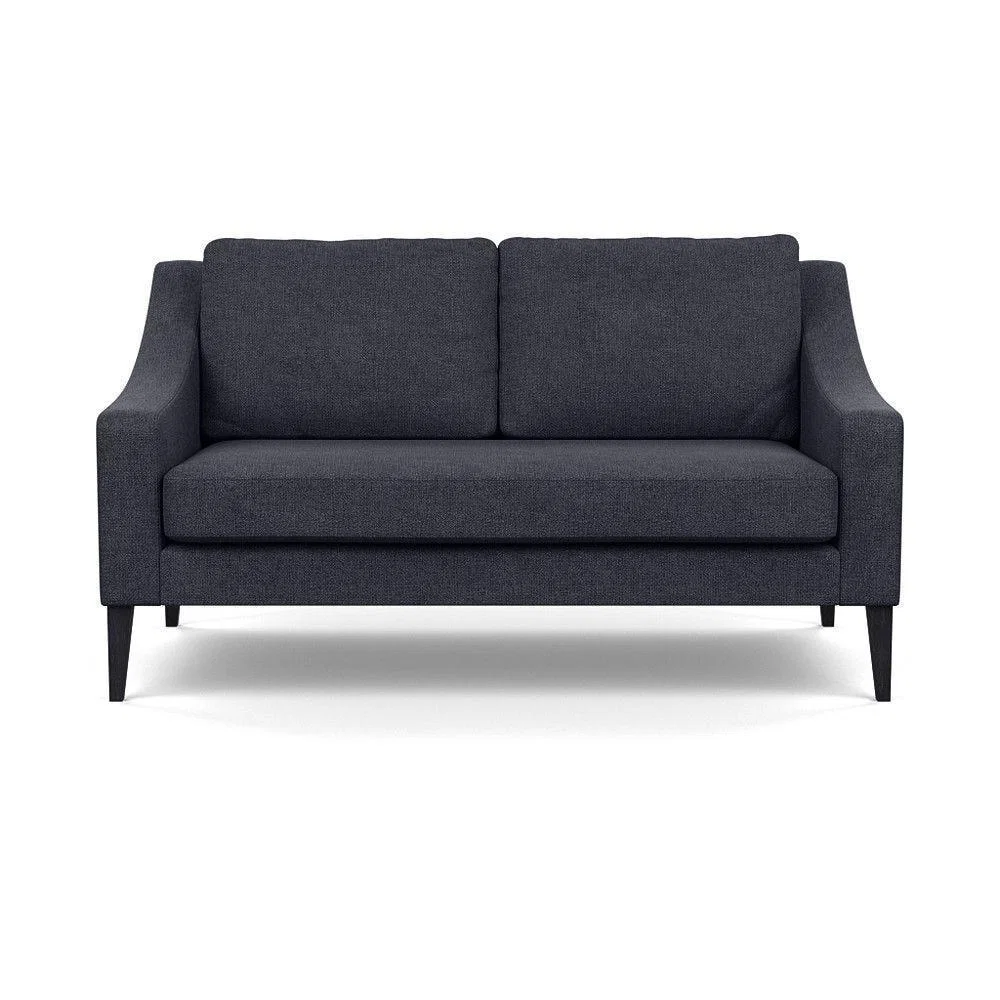 Heal's Mistral Right Hand Facing Corner Sofa Velvet Black Natural Feet - Heal's UK Furniture – image 54