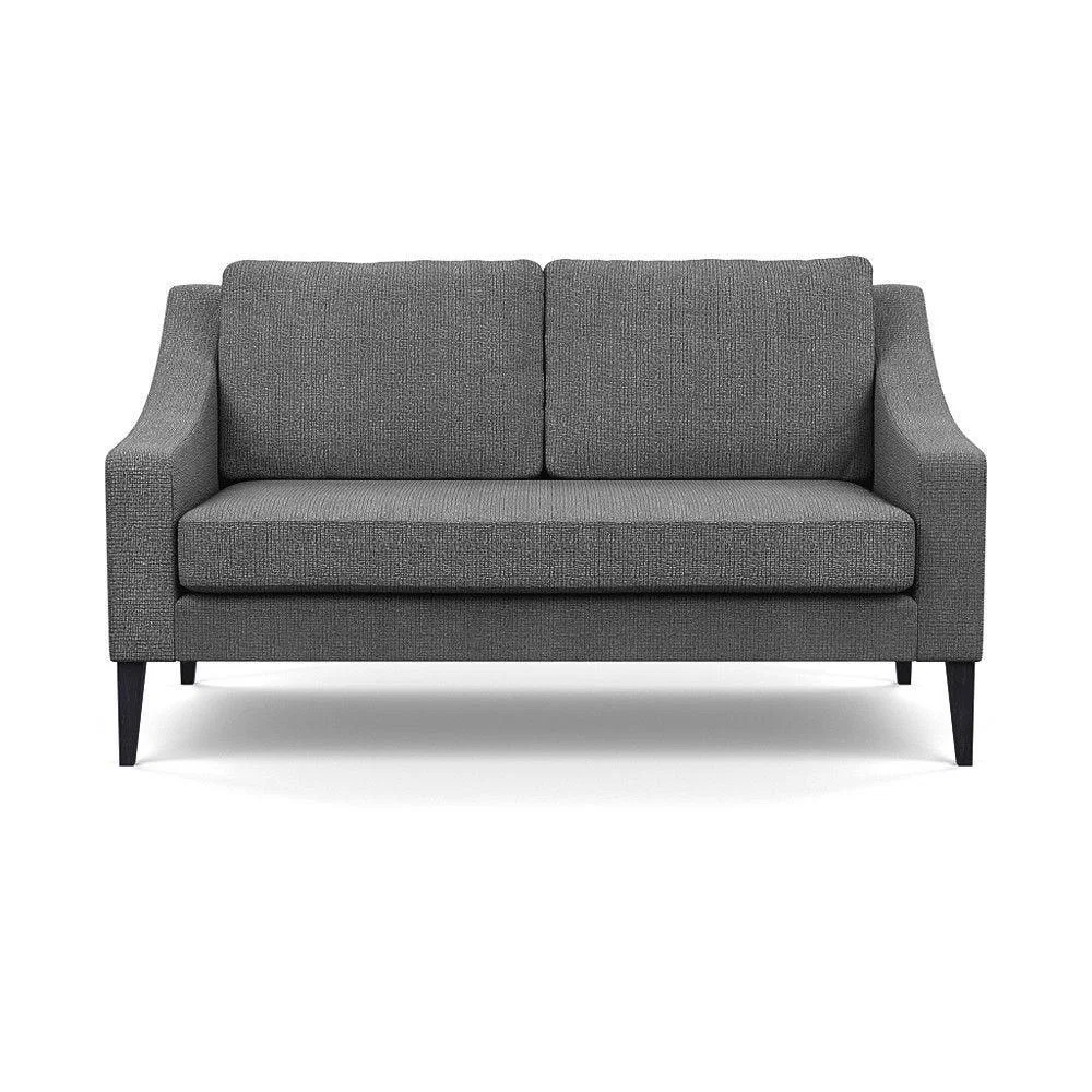 Heal's Mistral Right Hand Facing Corner Sofa Velvet Black Natural Feet - Heal's UK Furniture – image 56