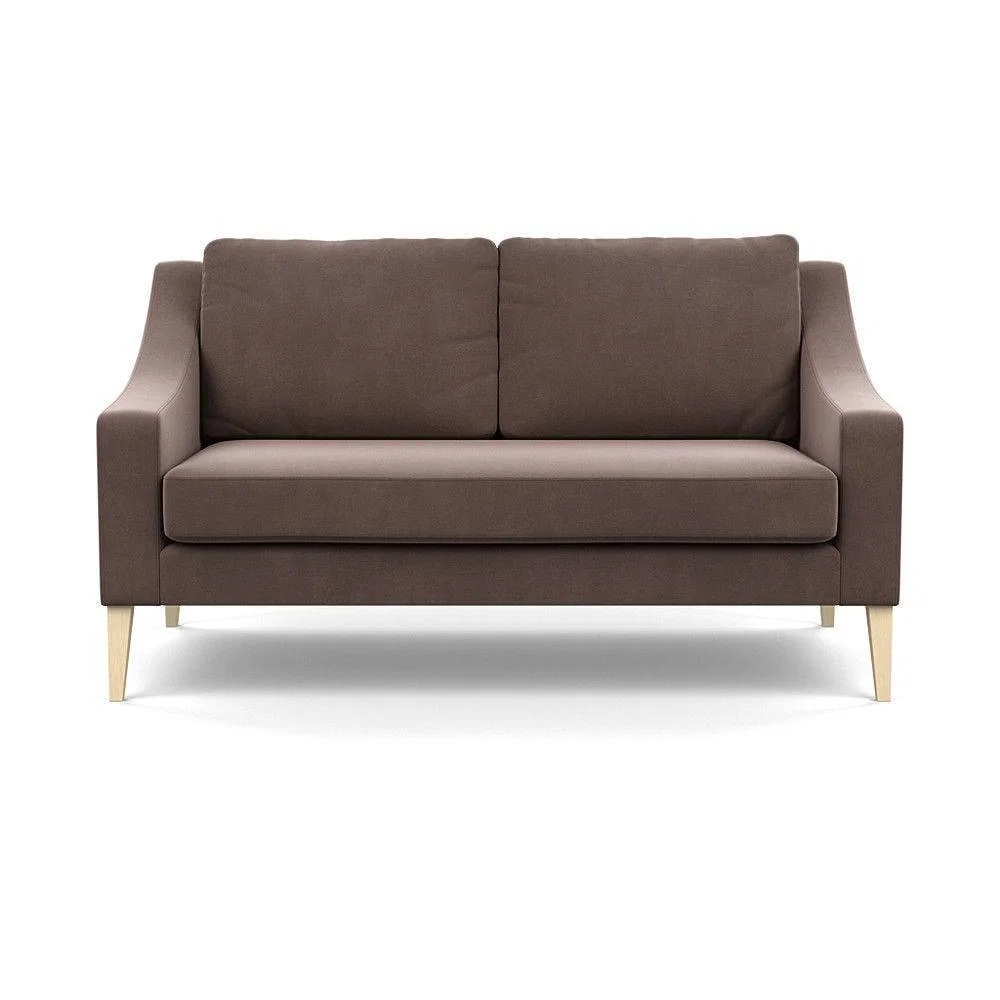 Heal's Mistral Right Hand Facing Corner Sofa Velvet Black Natural Feet - Heal's UK Furniture – image 57