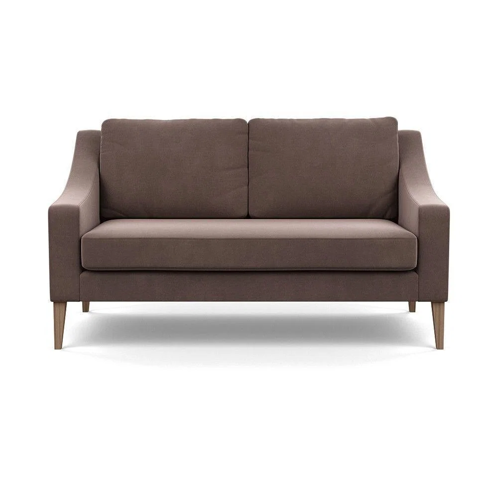 Heal's Mistral Right Hand Facing Corner Sofa Velvet Black Natural Feet - Heal's UK Furniture – image 7