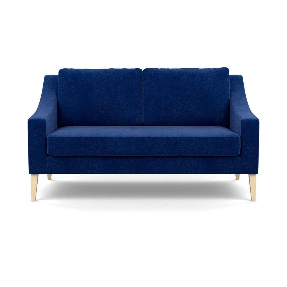 Heal's Mistral Right Hand Facing Corner Sofa Velvet Black Natural Feet - Heal's UK Furniture – image 61