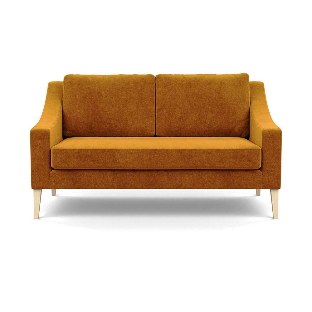 Heal's Mistral Right Hand Facing Corner Sofa Velvet Black Natural Feet - Heal's UK Furniture – image 64