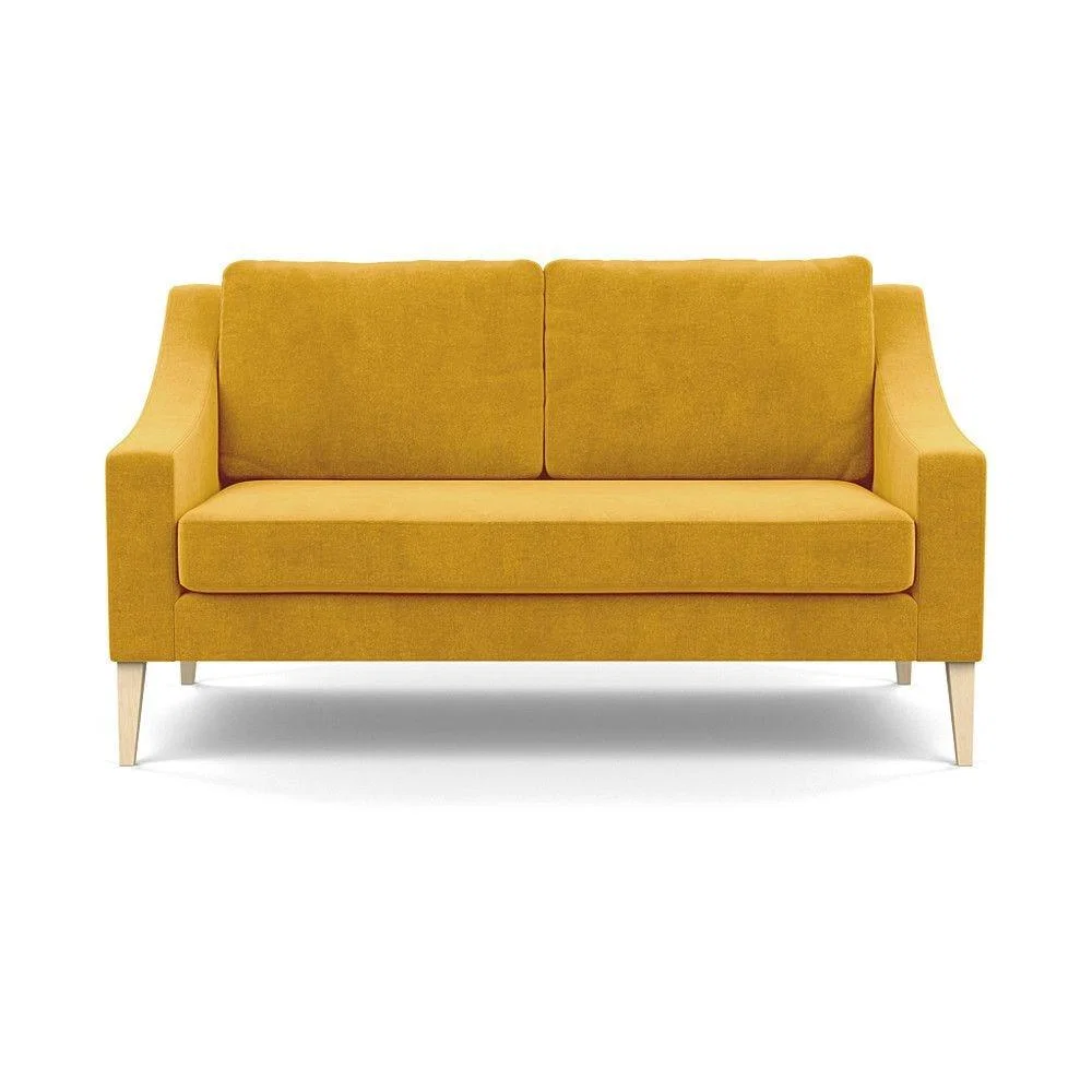 Heal's Mistral Right Hand Facing Corner Sofa Velvet Black Natural Feet - Heal's UK Furniture – image 68