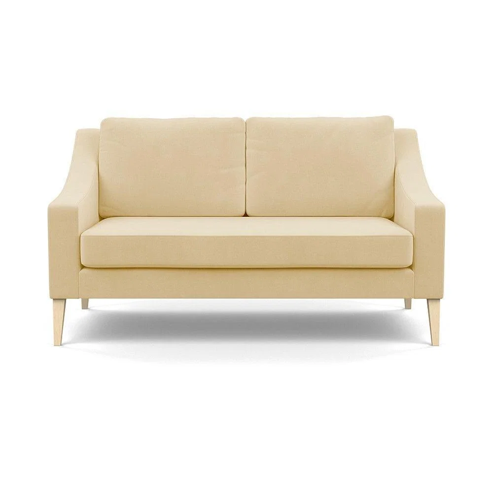 Heal's Mistral Right Hand Facing Corner Sofa Velvet Black Natural Feet - Heal's UK Furniture – image 8