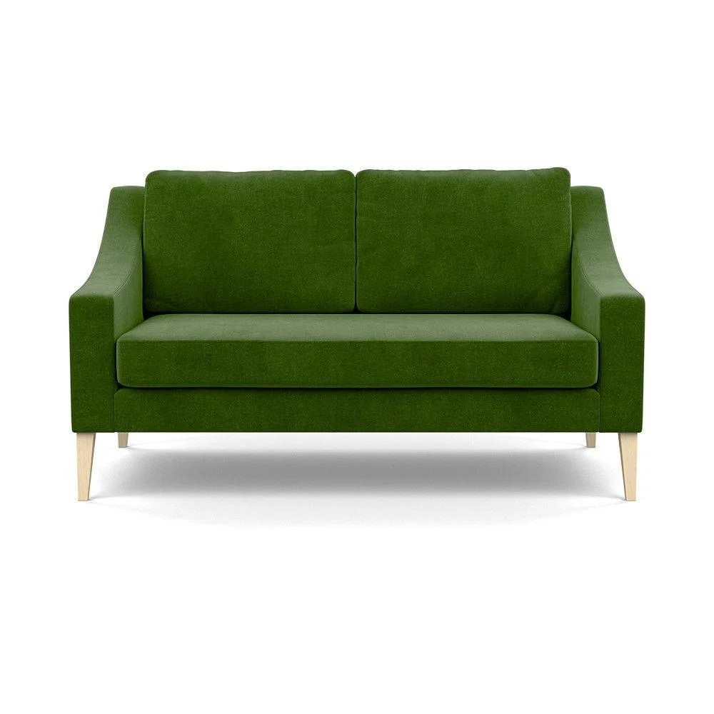 Heal's Mistral Right Hand Facing Corner Sofa Velvet Black Natural Feet - Heal's UK Furniture – image 76
