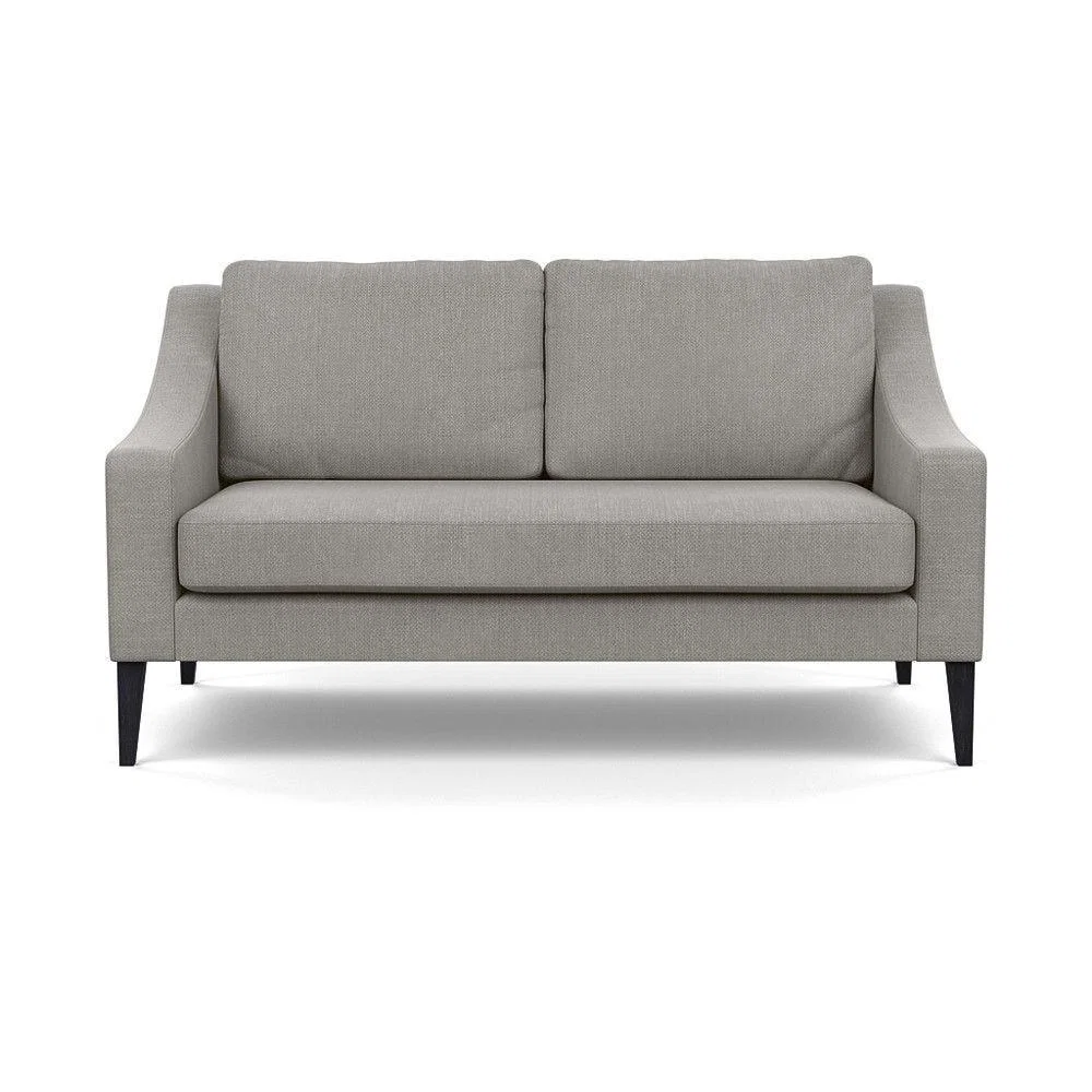 Heal's Mistral Right Hand Facing Corner Sofa Velvet Black Natural Feet - Heal's UK Furniture – image 78