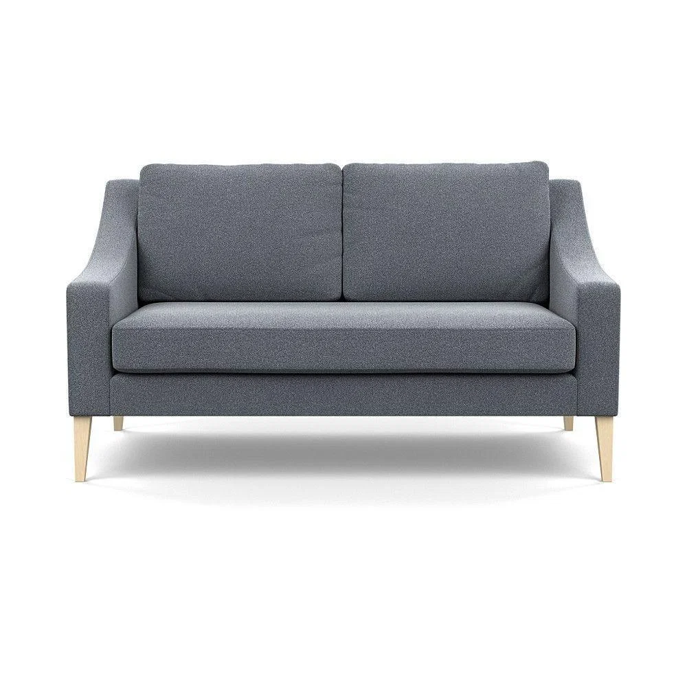 Heal's Mistral Right Hand Facing Corner Sofa Velvet Black Natural Feet - Heal's UK Furniture – image 10