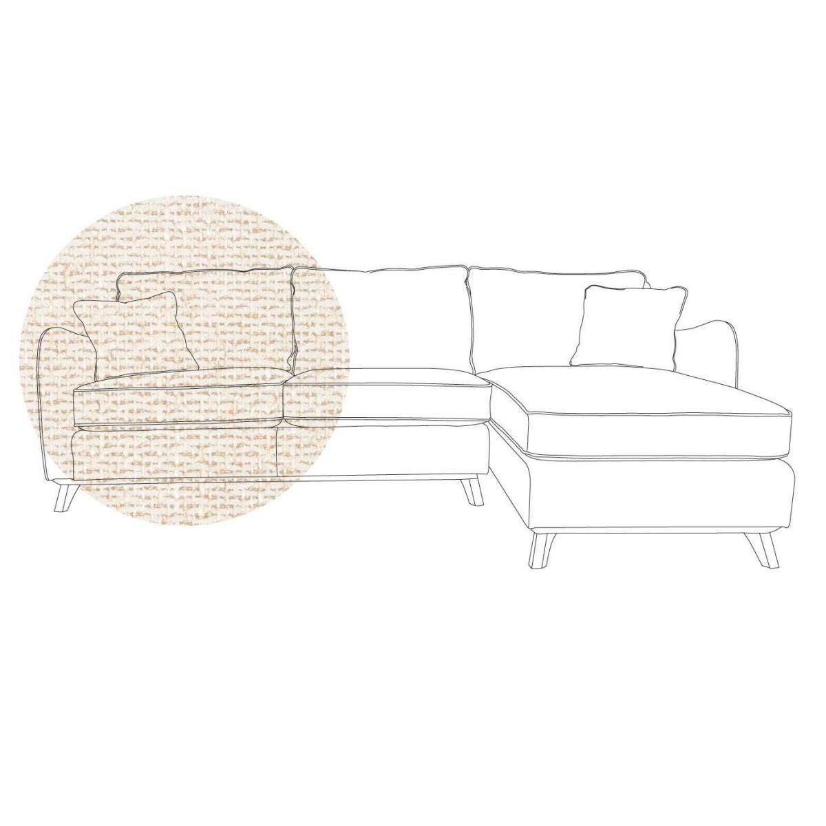 Heal's Ravello Right Hand Corner Sofa Velvet Petrol - Heal's UK Furniture – image 34