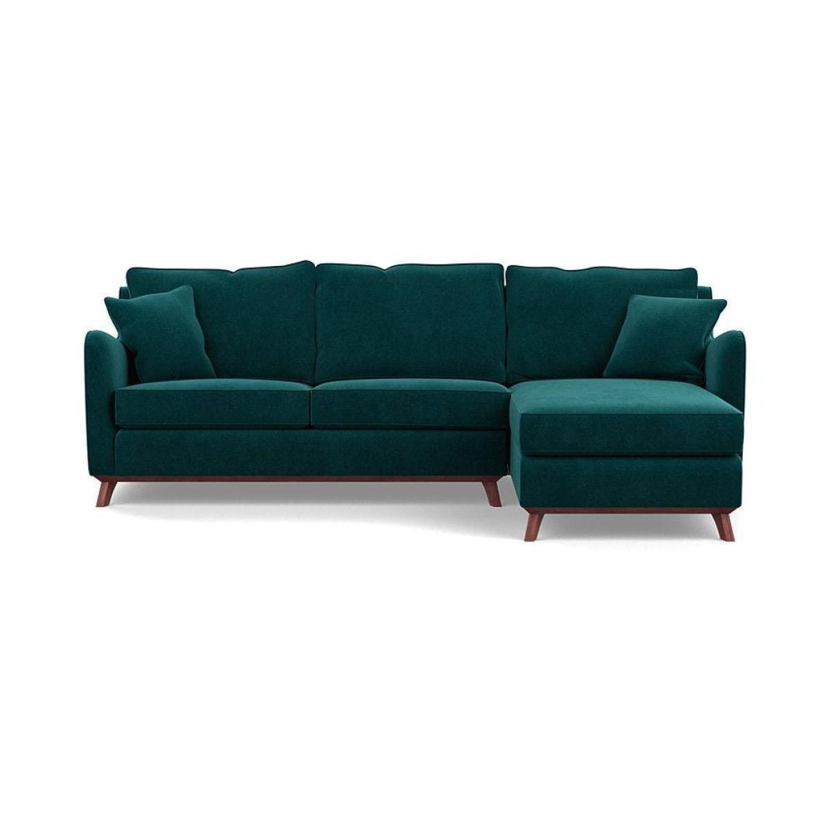 Heal's Ravello Right Hand Corner Sofa Velvet Petrol - Heal's UK Furniture – image 56
