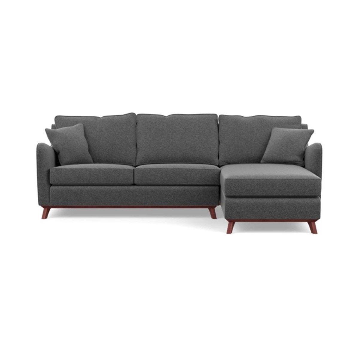 Heal's Ravello Right Hand Corner Sofa Velvet Petrol - Heal's UK Furniture – image 58