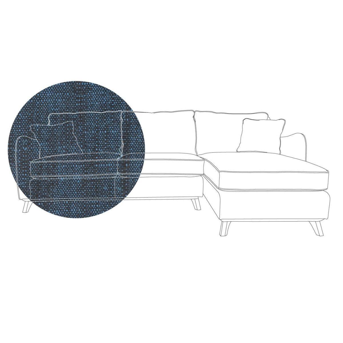 Heal's Ravello Right Hand Corner Sofa Velvet Petrol - Heal's UK Furniture – image 76