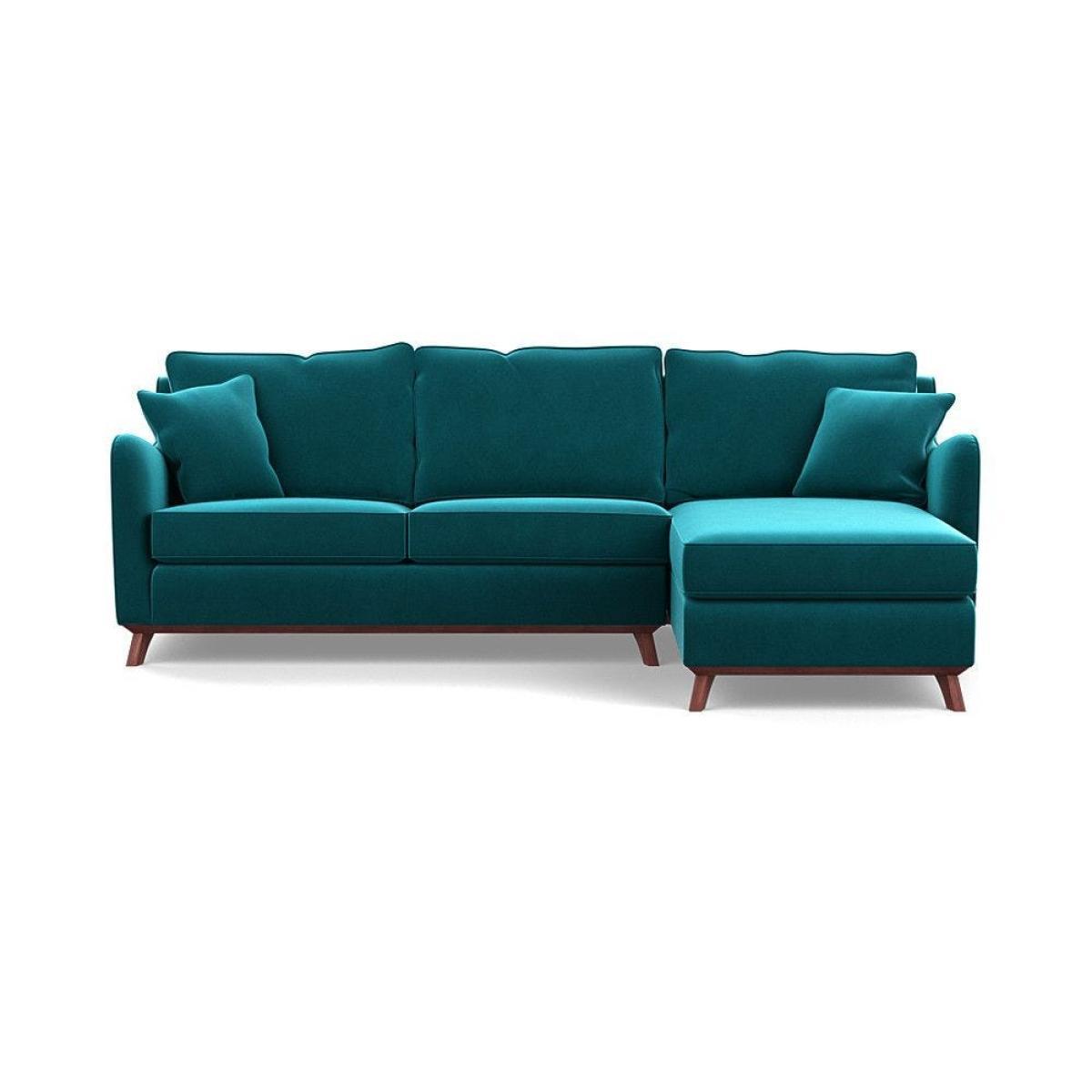 Heal's Ravello Right Hand Corner Sofa Velvet Petrol - Heal's UK Furniture – image 82