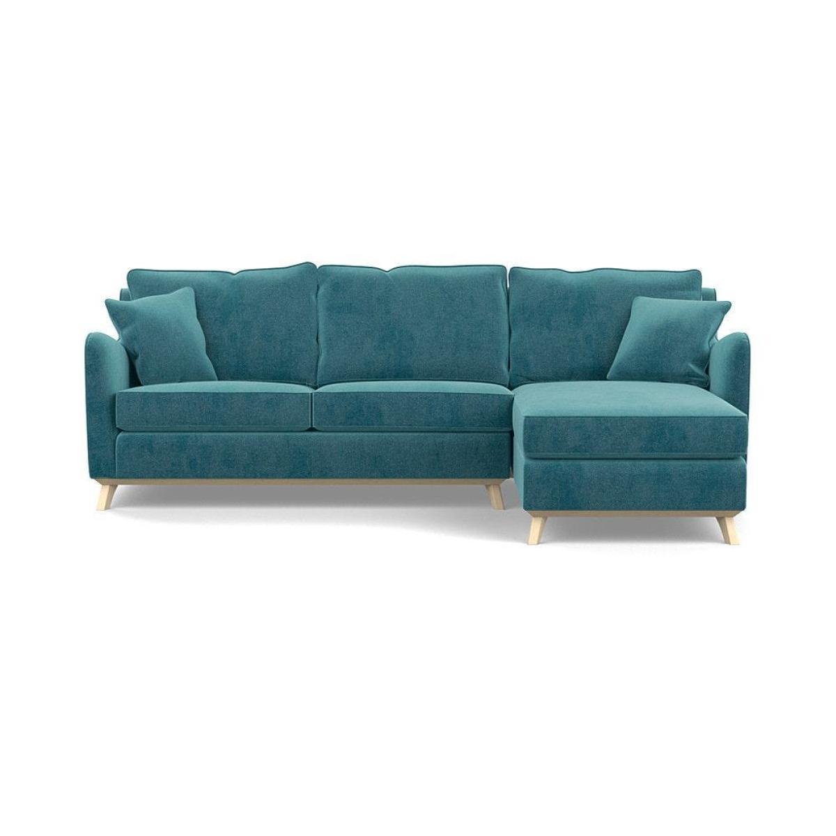 Heal's Ravello Right Hand Corner Sofa Velvet Petrol - Heal's UK Furniture – image 94