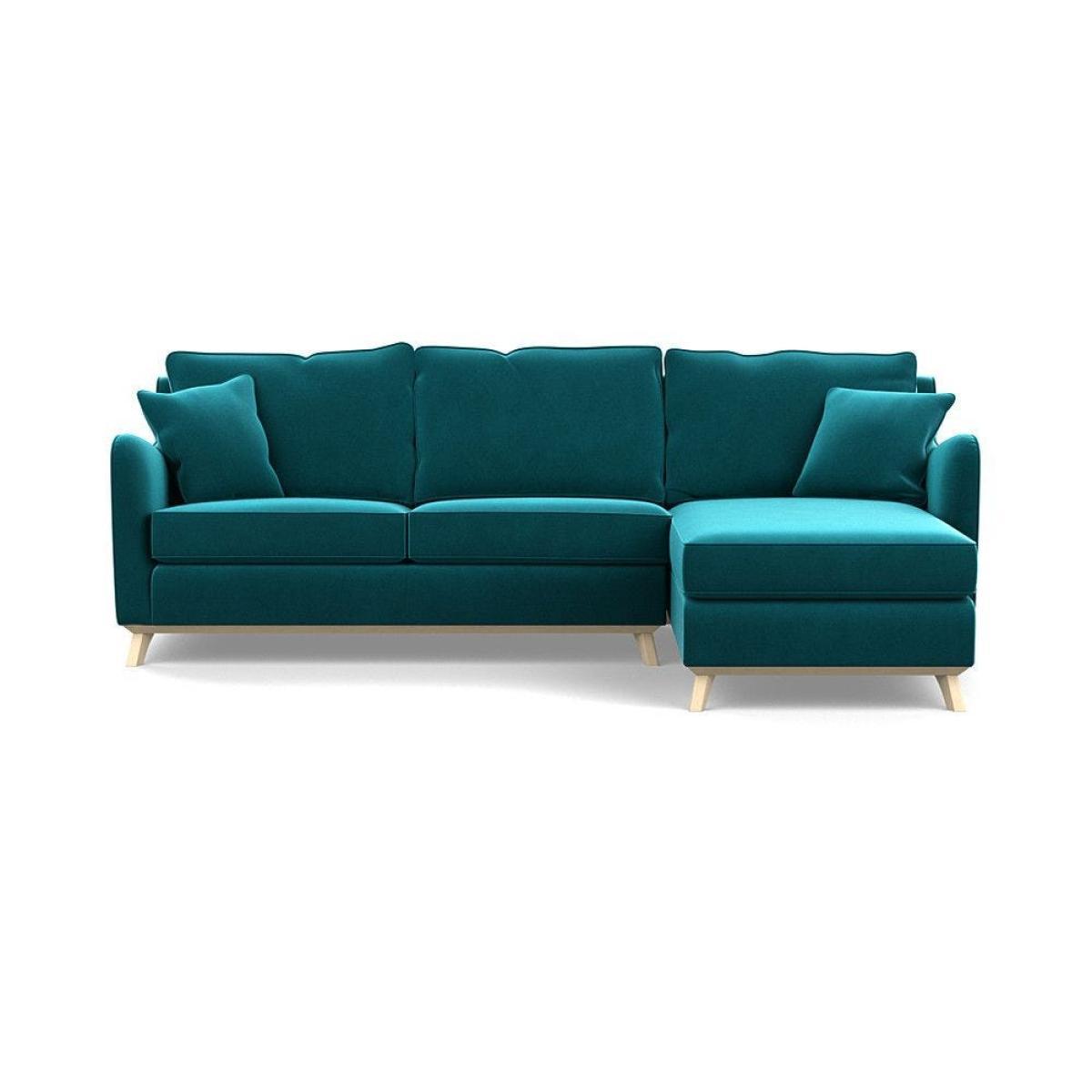 Heal's Ravello Right Hand Corner Sofa Velvet Petrol - Heal's UK Furniture – image 95