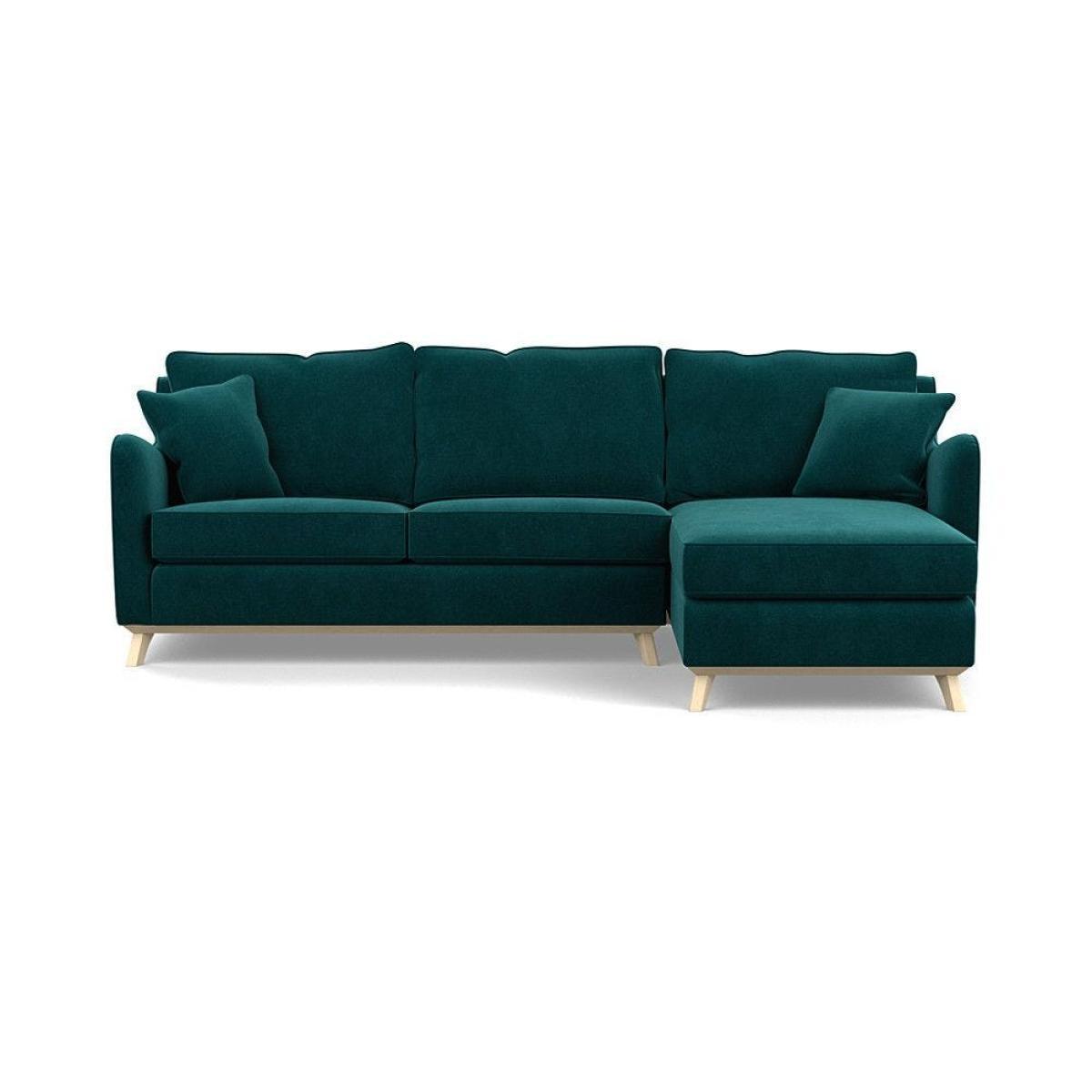 Heal's Ravello Right Hand Corner Sofa Velvet Petrol - Heal's UK Furniture – image 96