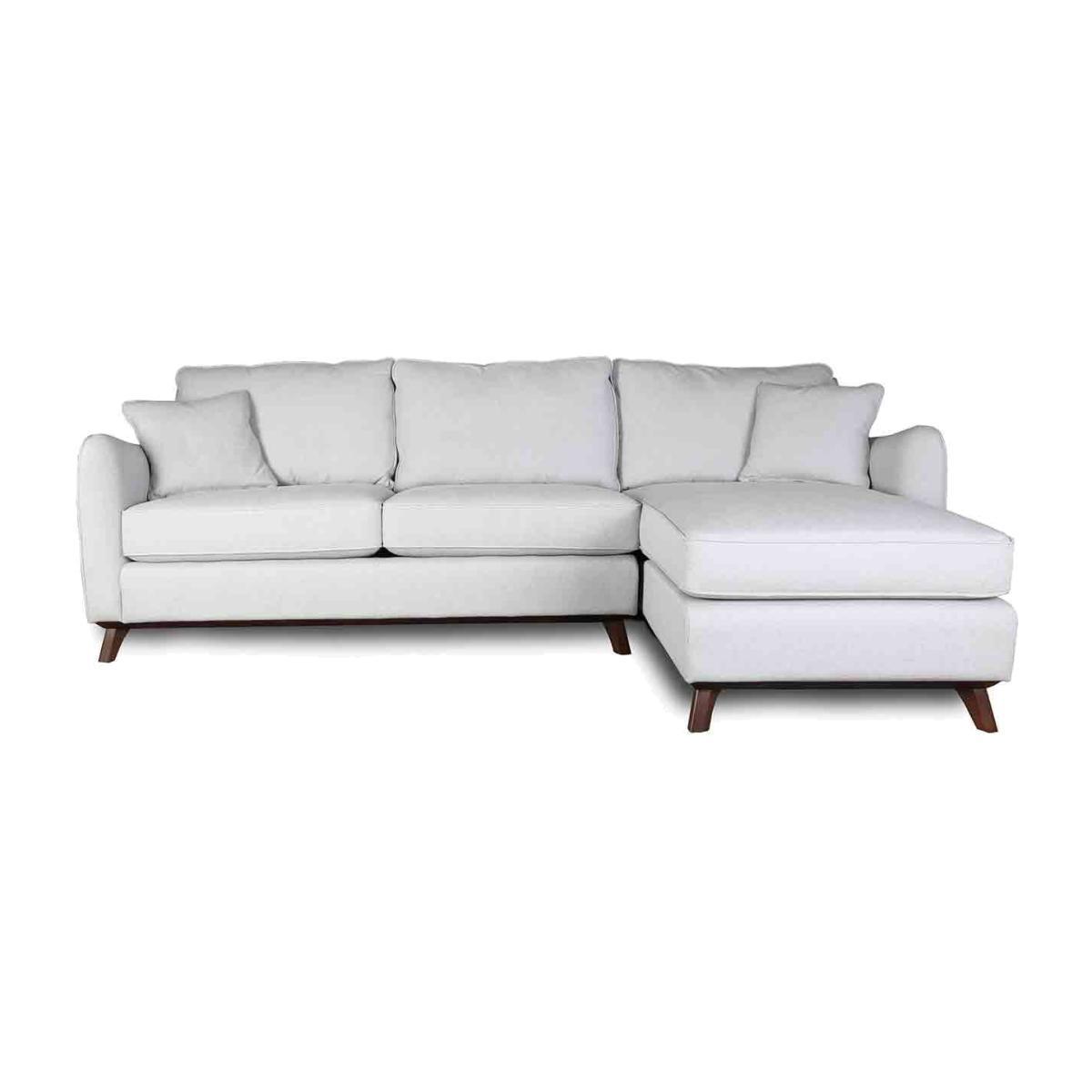 Heal's Ravello Right Hand Facing Corner Sofa Tejo Recycled Zinnia Natural Feet - Heal's UK Furniture