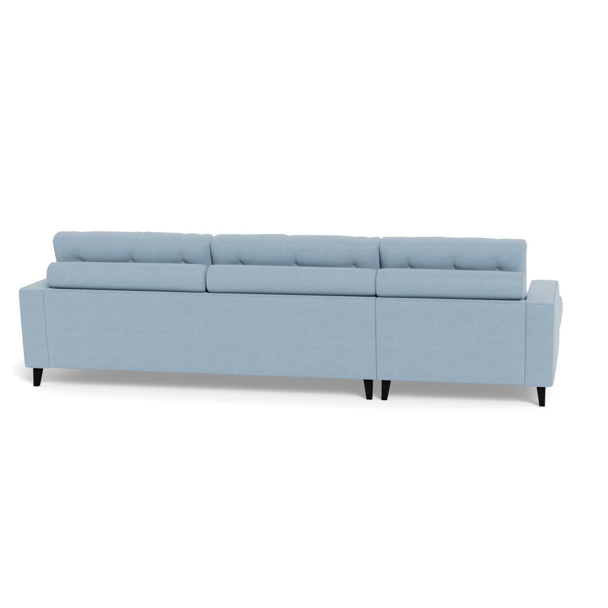 Heal's Mistral Left Hand Corner Sofa Capelo LinenCotton Sea Shanty Natural Feet - Heal's UK Furniture – image 5