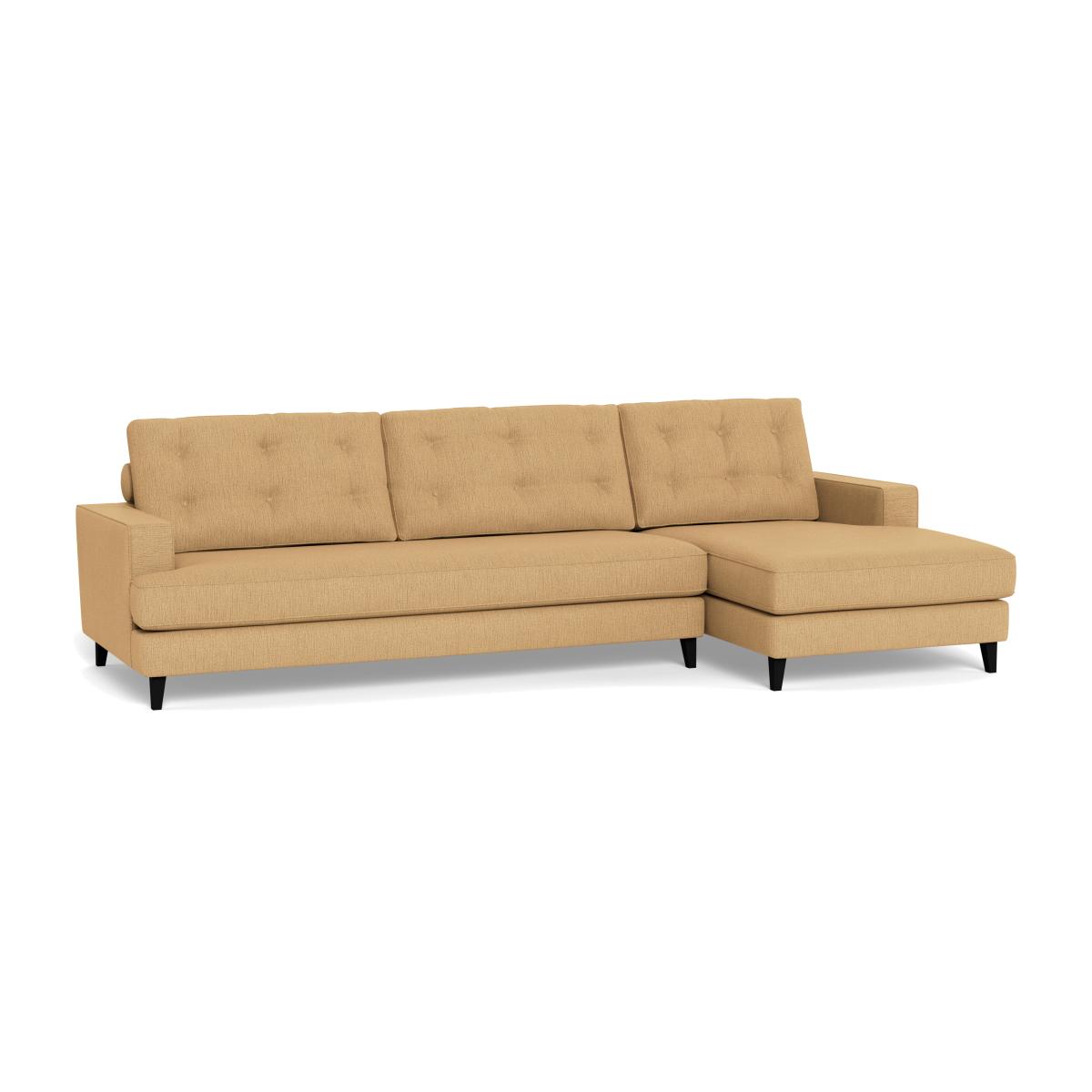 Heal's Mistral Right Hand Facing Corner Sofa Smart Linen Mix Sand Natural – image 1