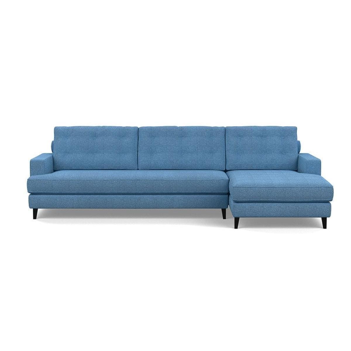 Heal's Mistral Right Hand Facing Corner Sofa Linen Shadow Black Feet - Heal's UK Furniture – image 12