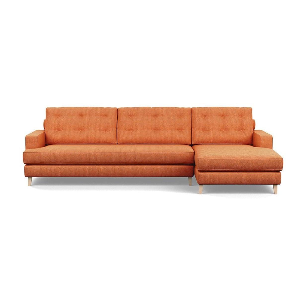 Heal's Mistral Right Hand Facing Corner Sofa Linen Shadow Black Feet - Heal's UK Furniture – image 44