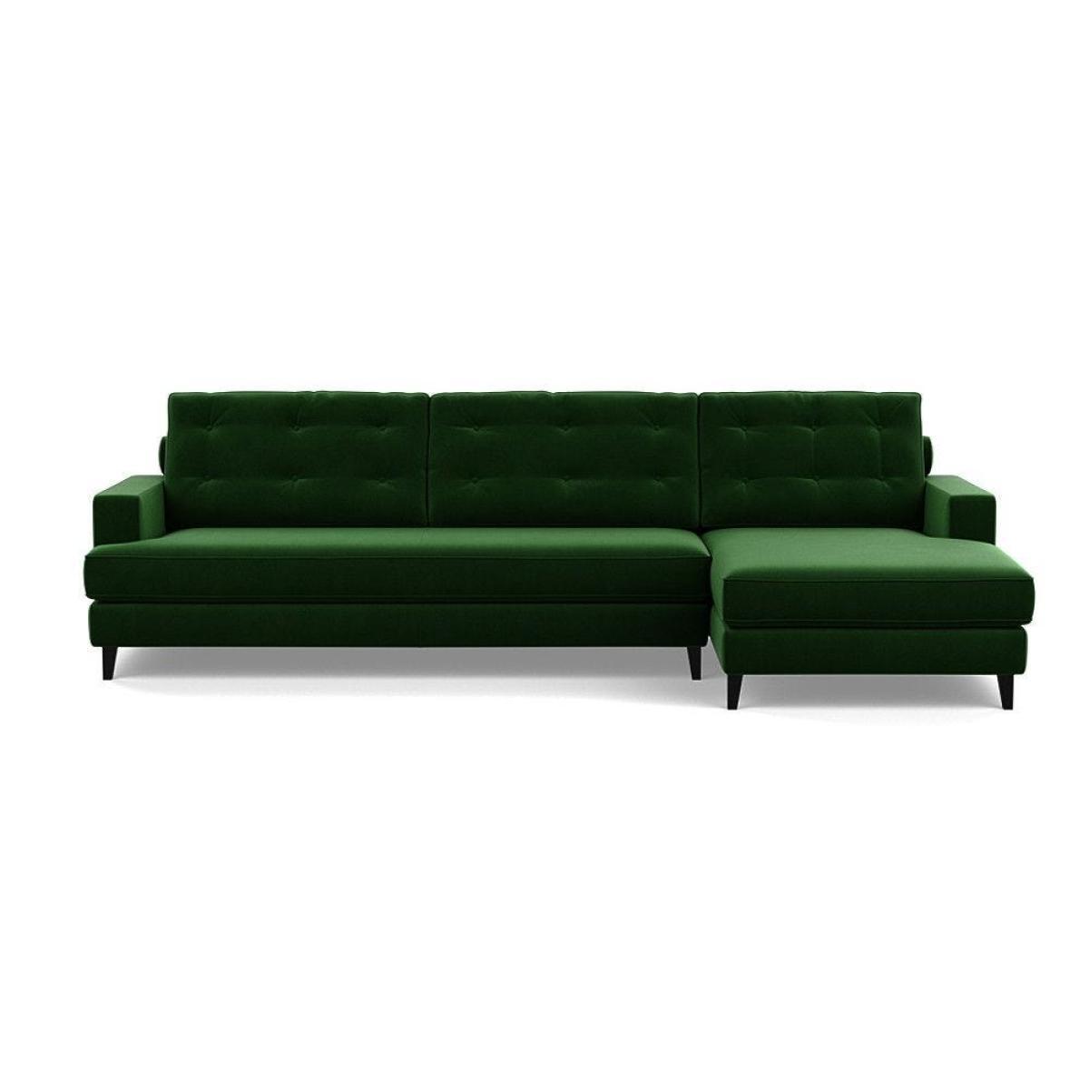 Heal's Mistral Right Hand Facing Corner Sofa Linen Shadow Black Feet - Heal's UK Furniture – image 48