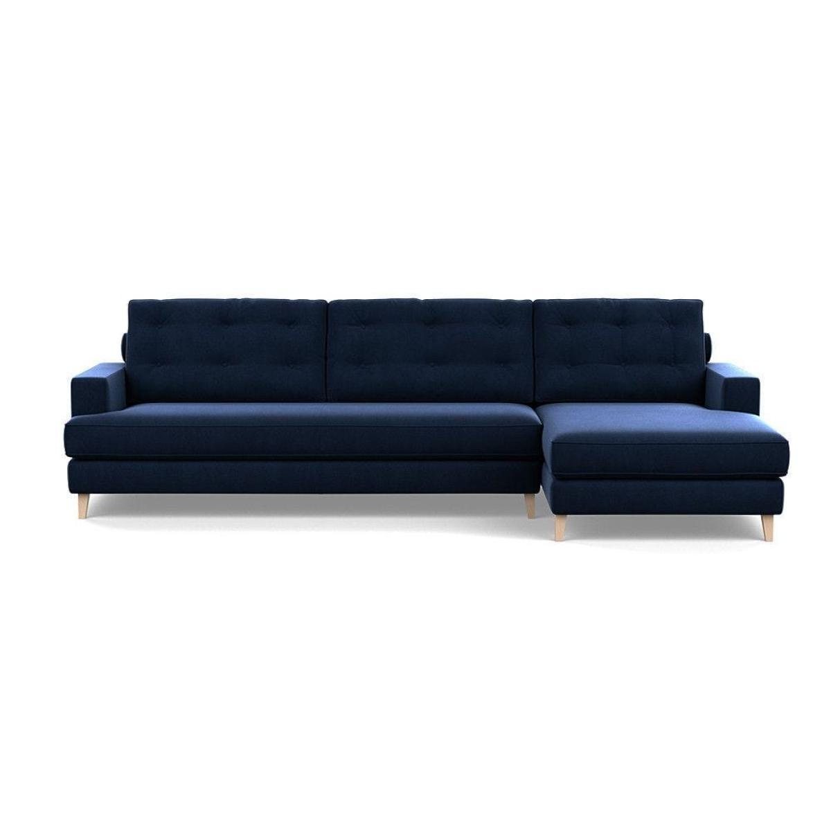 Heal's Mistral Right Hand Facing Corner Sofa Linen Shadow Black Feet - Heal's UK Furniture – image 71