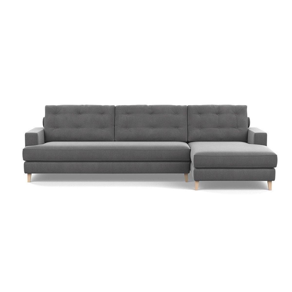 Heal's Mistral Right Hand Facing Corner Sofa Linen Shadow Black Feet - Heal's UK Furniture – image 73