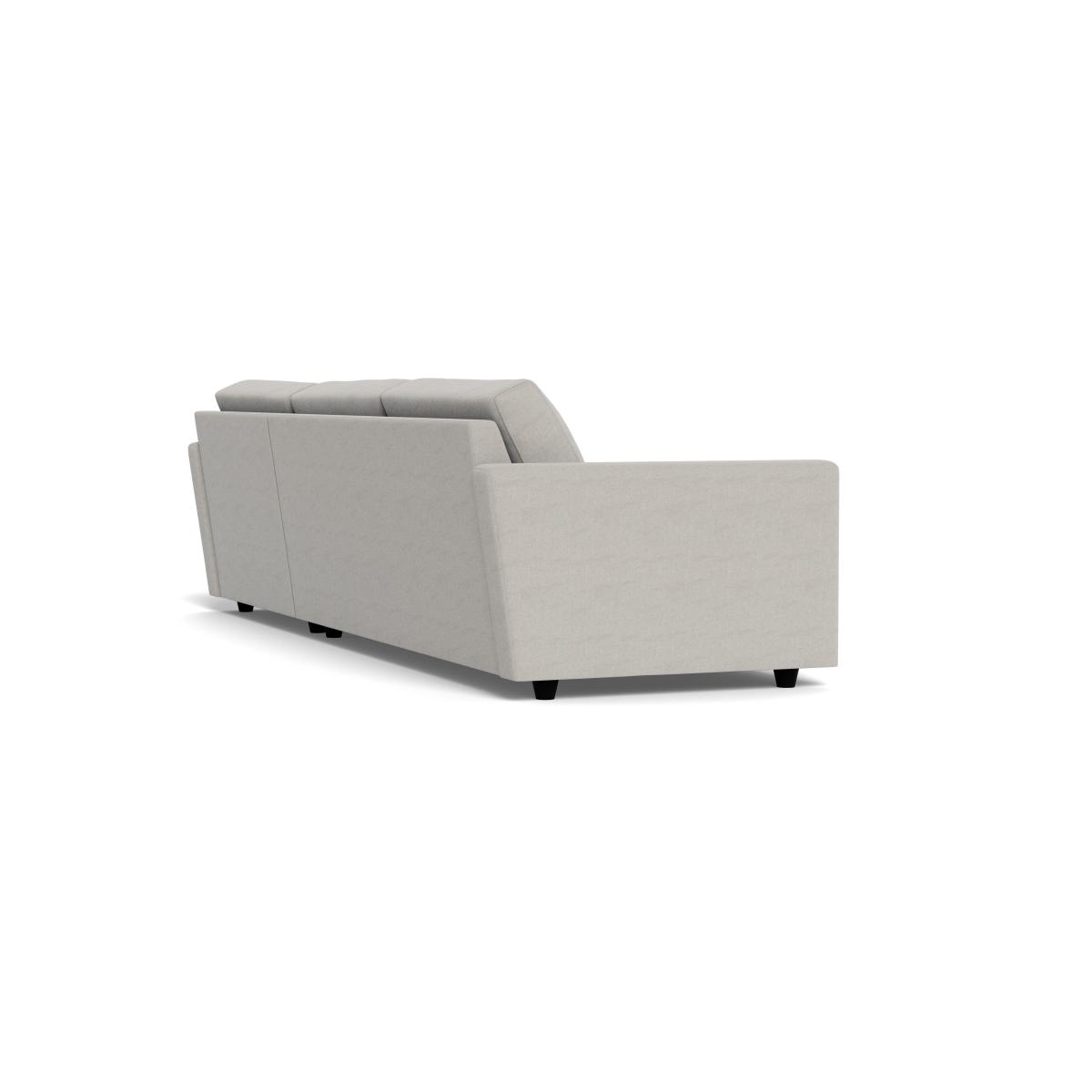 Heal's Nimbus 4 Seater Right Hand Corner Chaise Capelo Linen-Cotton Sea Salt Back Feet – image 4
