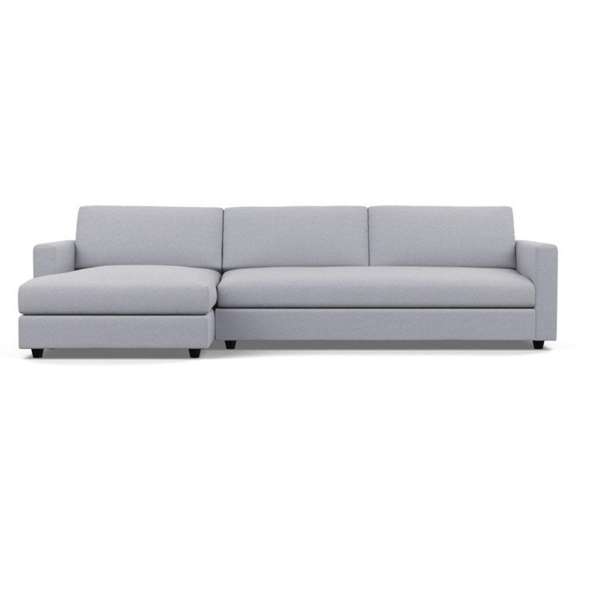 Heal's Nimbus 4 Seater Left Hand Corner Chaise Linen Shadow Black Feet - Heal's UK Furniture – image 28