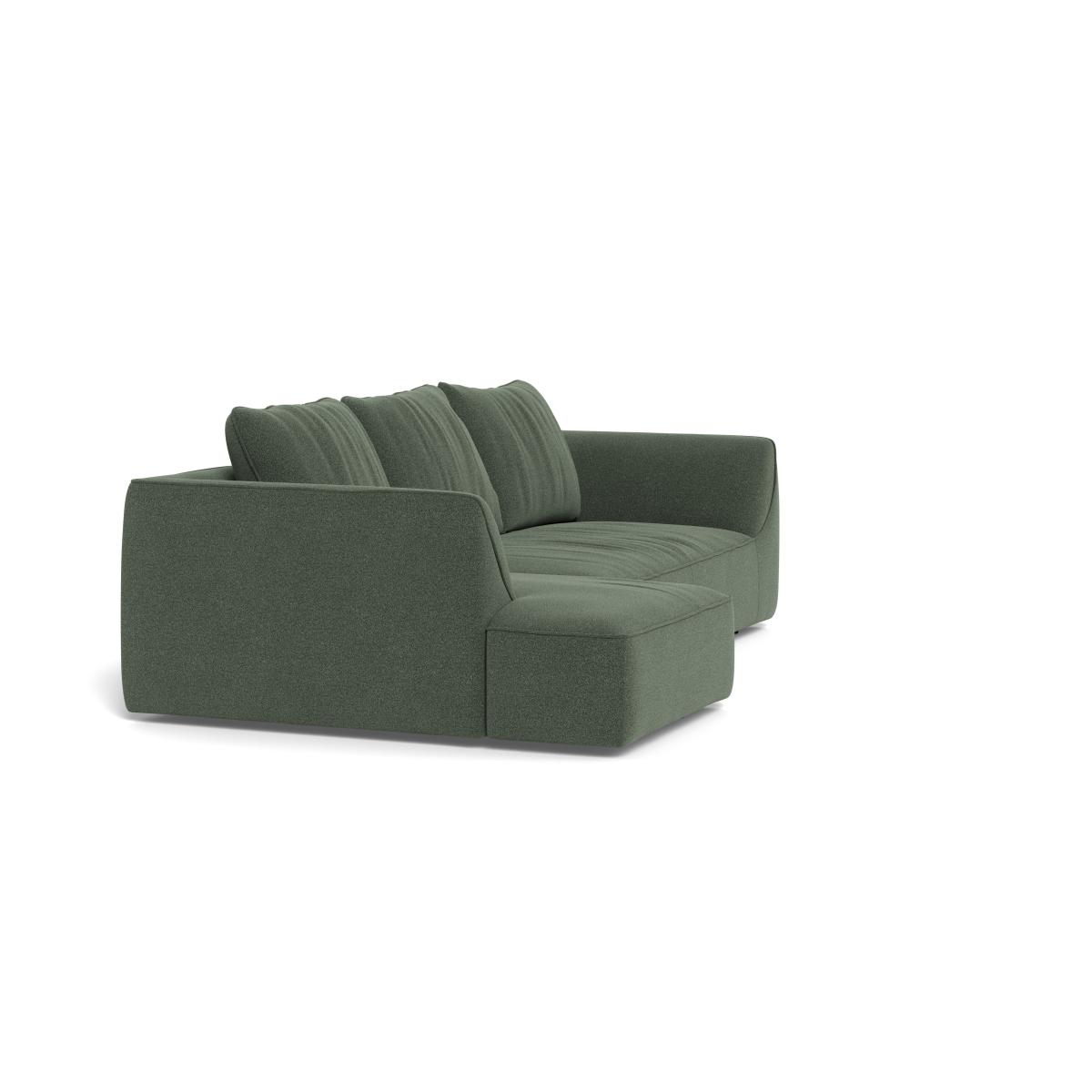 Heal's Morven Left Hand Facing Corner Chaise Sofa Boucle Fern – image 2
