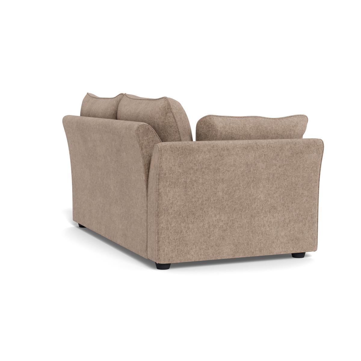 Heal's Tailor Medium Unit Left Hand Facing Boucle Velvet Rocky Natural Beech Feet – image 4