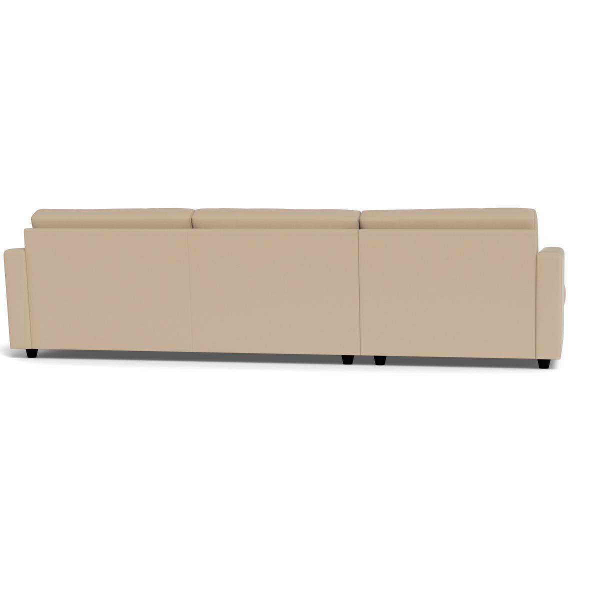 Heal's Nimbus II 4 Str Corner Chaise LHF Capelo Linen-Cotton Bamboo Black Feet – image 5