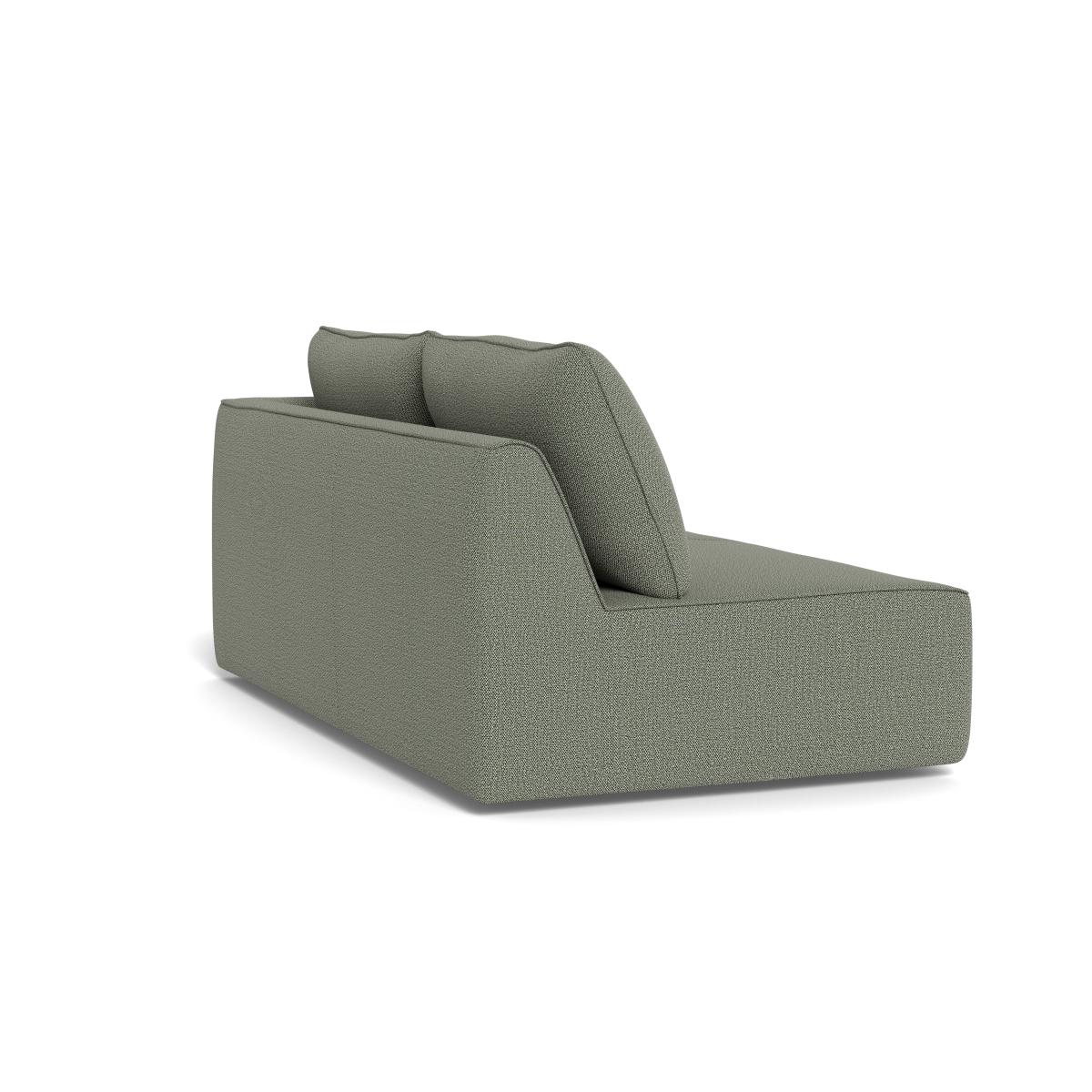 Heal's Morven Right Hand Facing 3 Seater Unit Boucle Tweed Lapis Black Feet – image 4