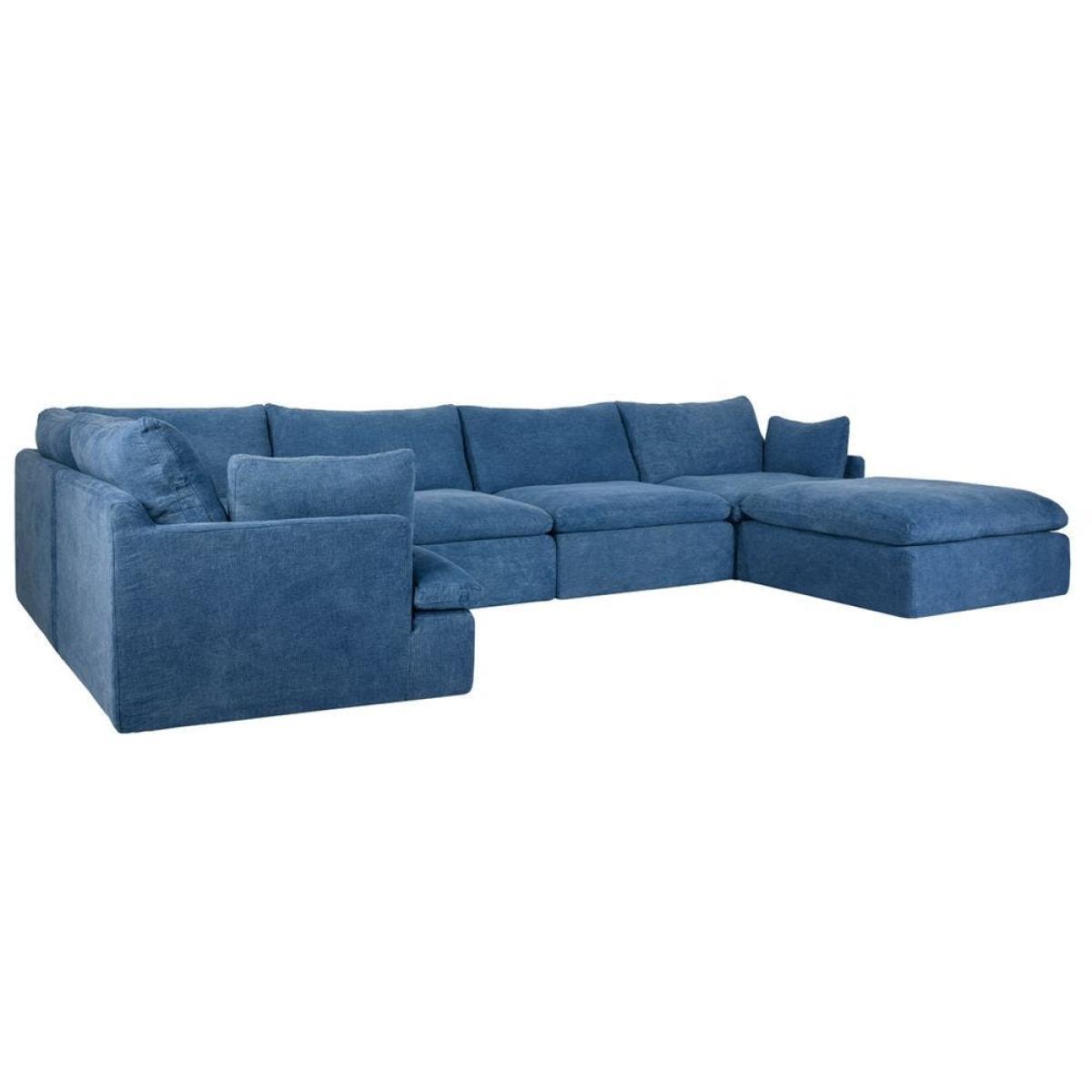 Timothy Oulton Noble Souls Nest Corner Seat Sofa Old Loom Ocean - Heal's UK Furniture – image 2