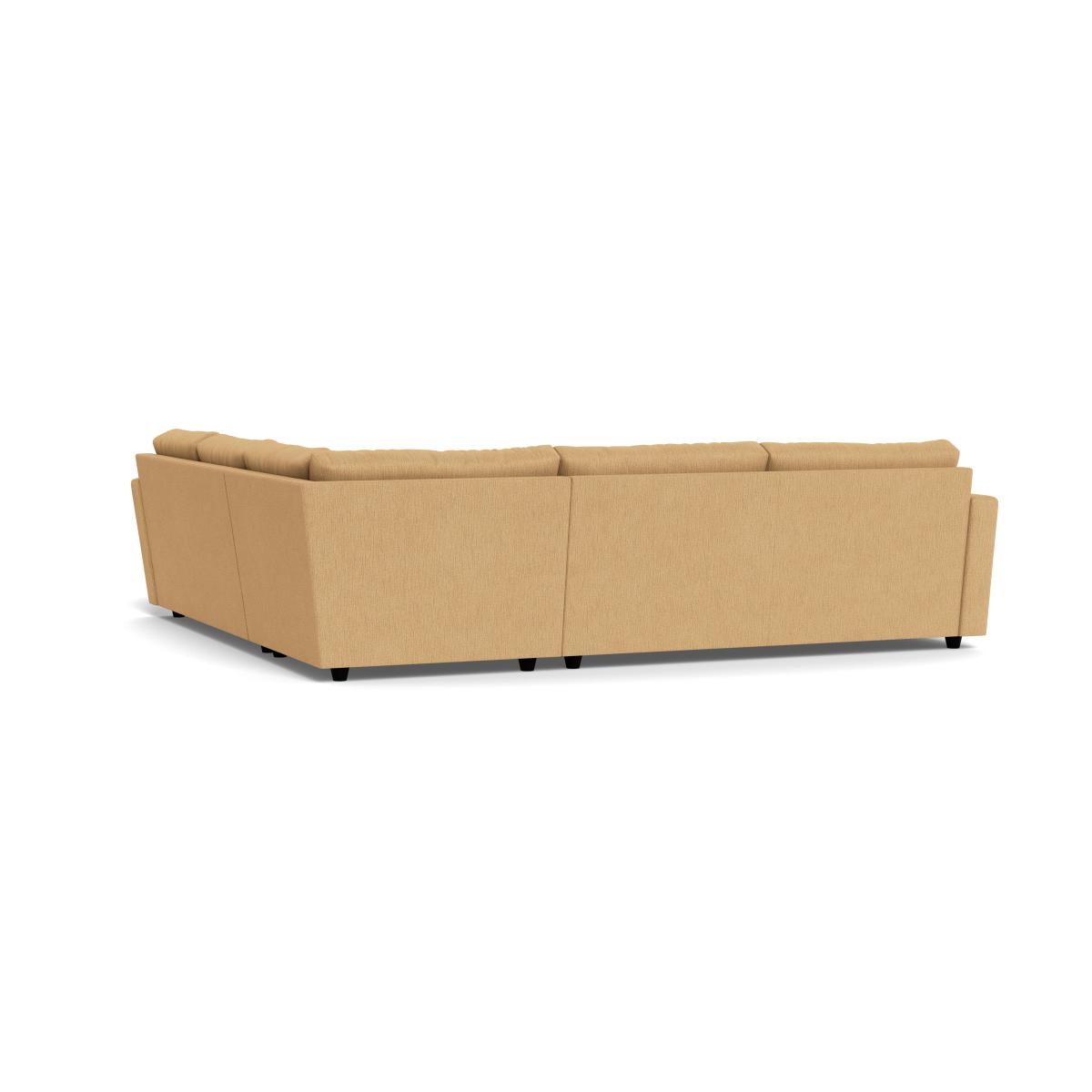 Heal's Nimbus II Large Corner Sofa Smart Linen Mix Sand – image 4