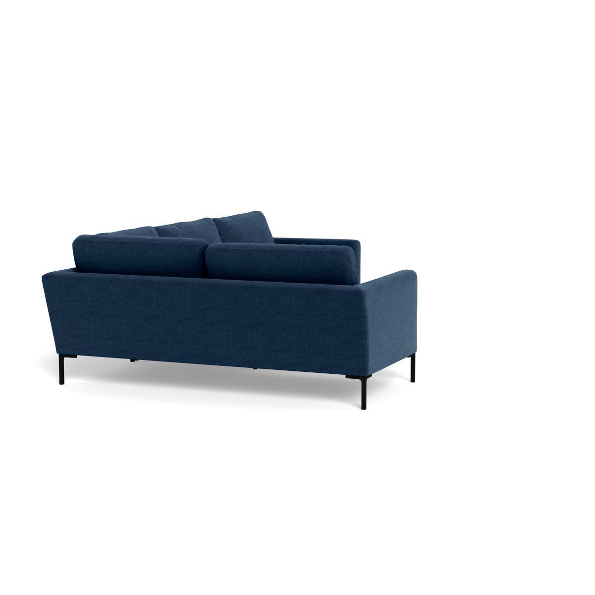 Heal's Eton Left Hand Facing Corner Sofa Capelo LinenCotton Inkspot Black Feet - Heal's UK Furniture – image 2