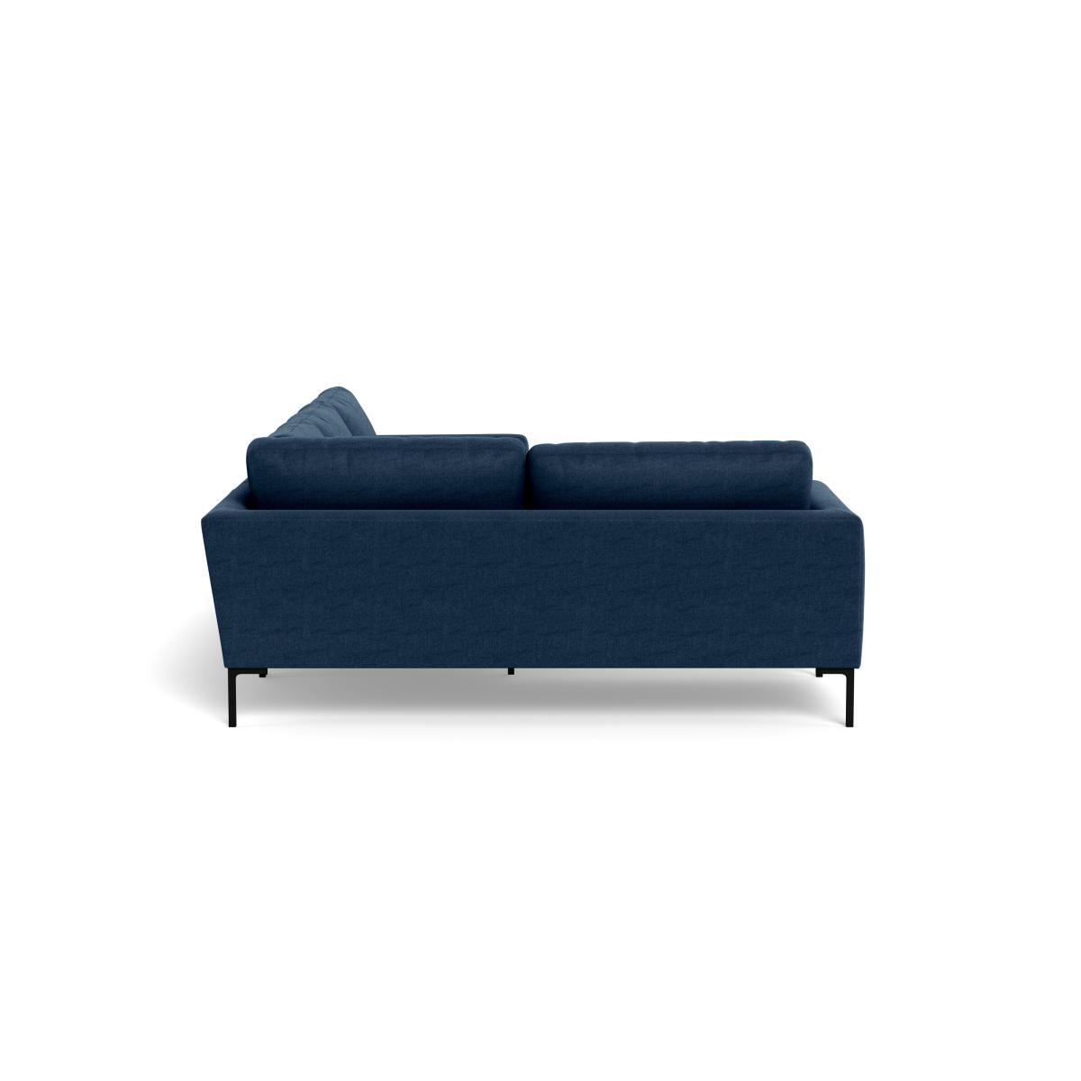Heal's Eton Left Hand Facing Corner Sofa Capelo LinenCotton Inkspot Black Feet - Heal's UK Furniture – image 3