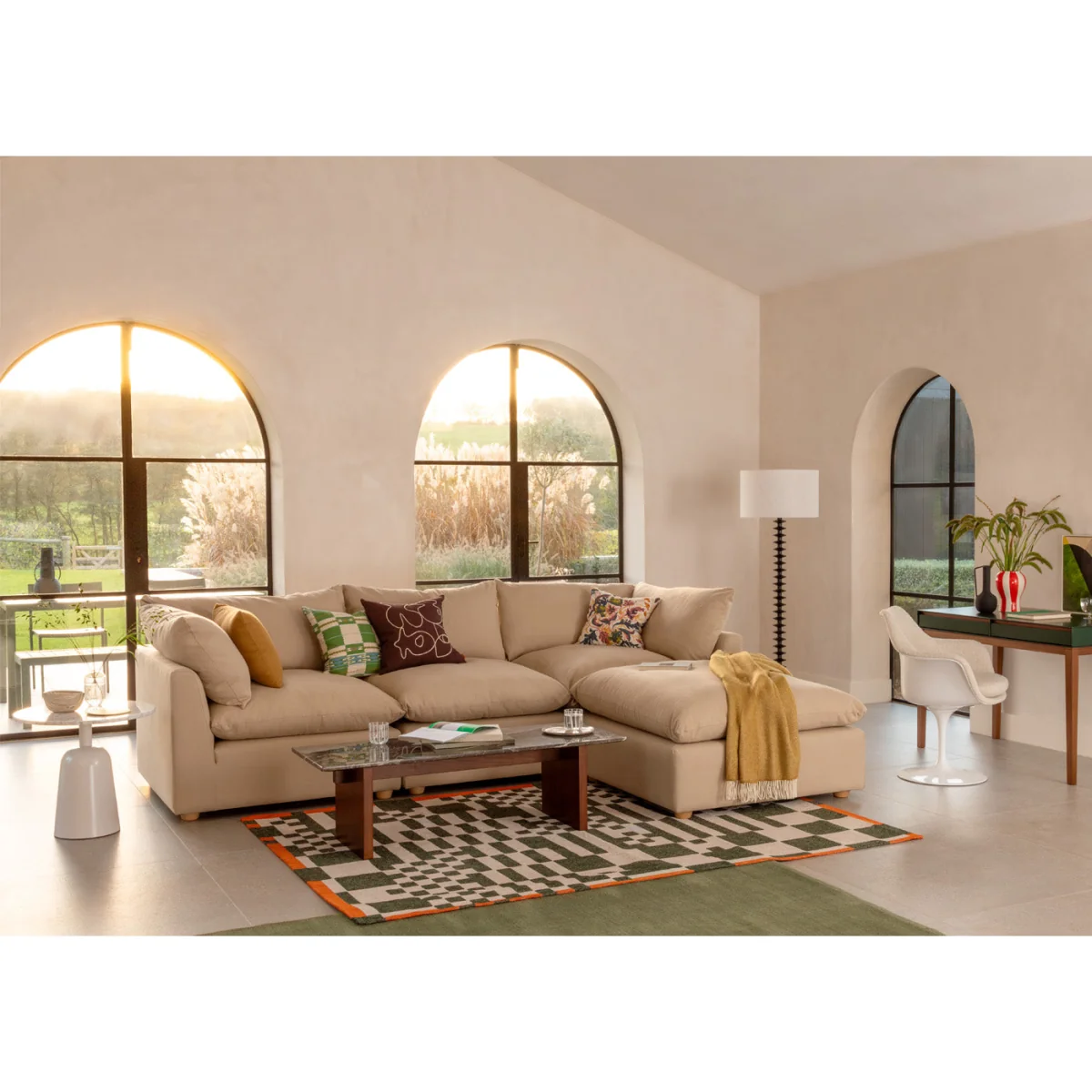 Heal's Astrid Right Hand Corner Chaise Sofa – image 6