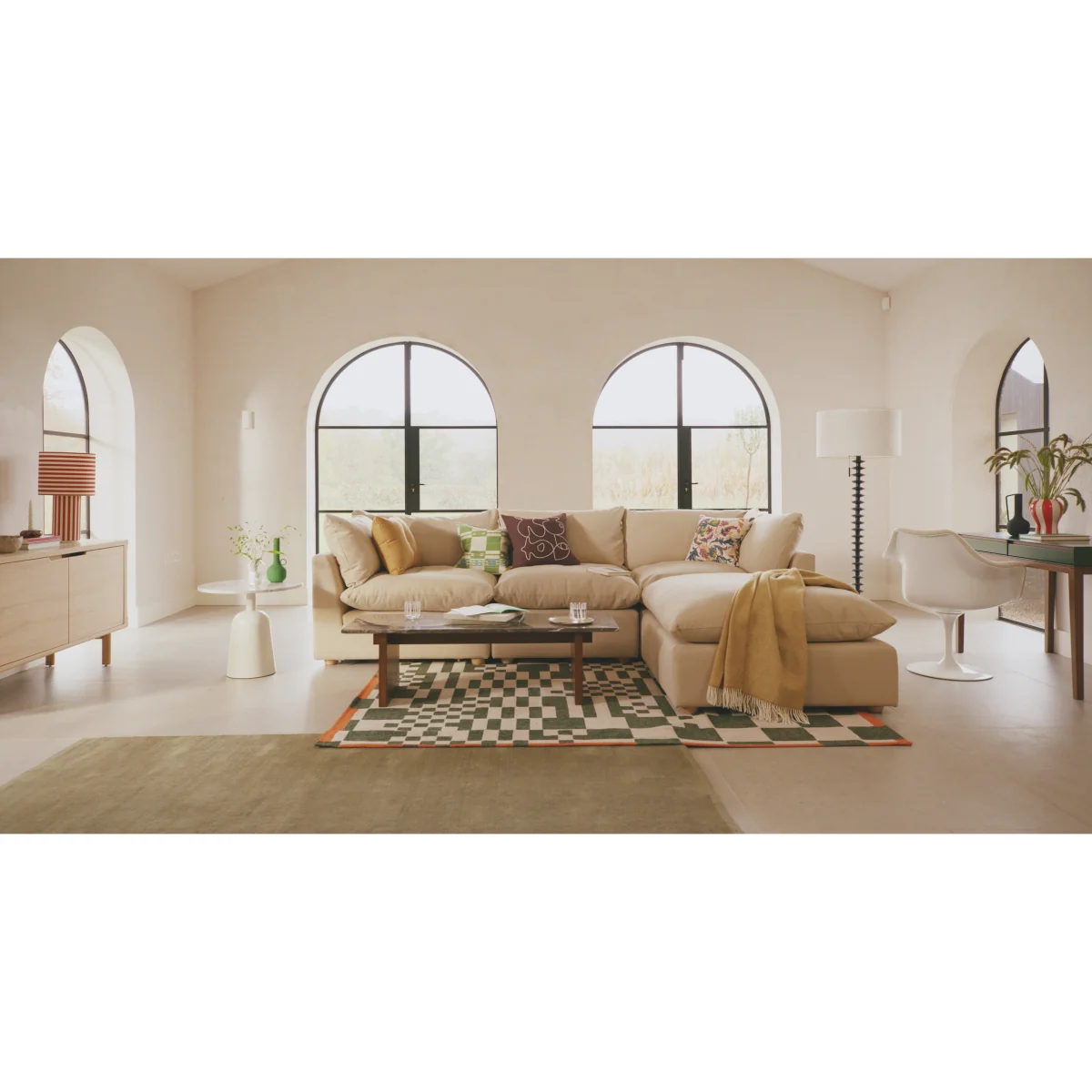 Heal's Astrid Right Hand Corner Chaise Sofa – image 9
