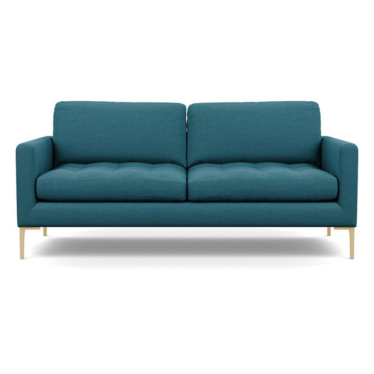 Heal's Eton Right Hand Facing Corner Sofa Broad Weave Putty Brass Feet - Heal's UK Furniture – image 2