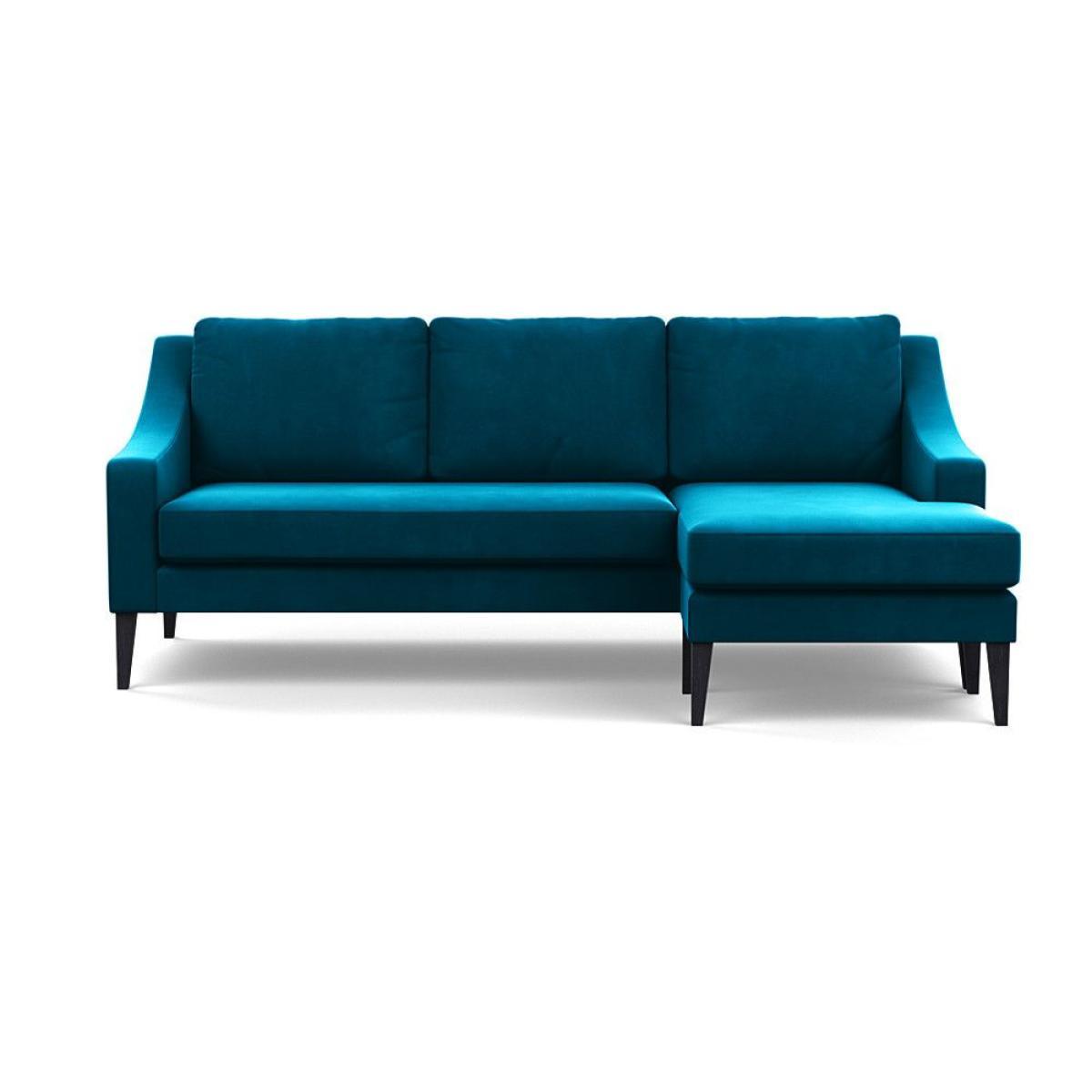 Heal's Eton Right Hand Facing Corner Sofa Broad Weave Putty Brass Feet - Heal's UK Furniture – image 24