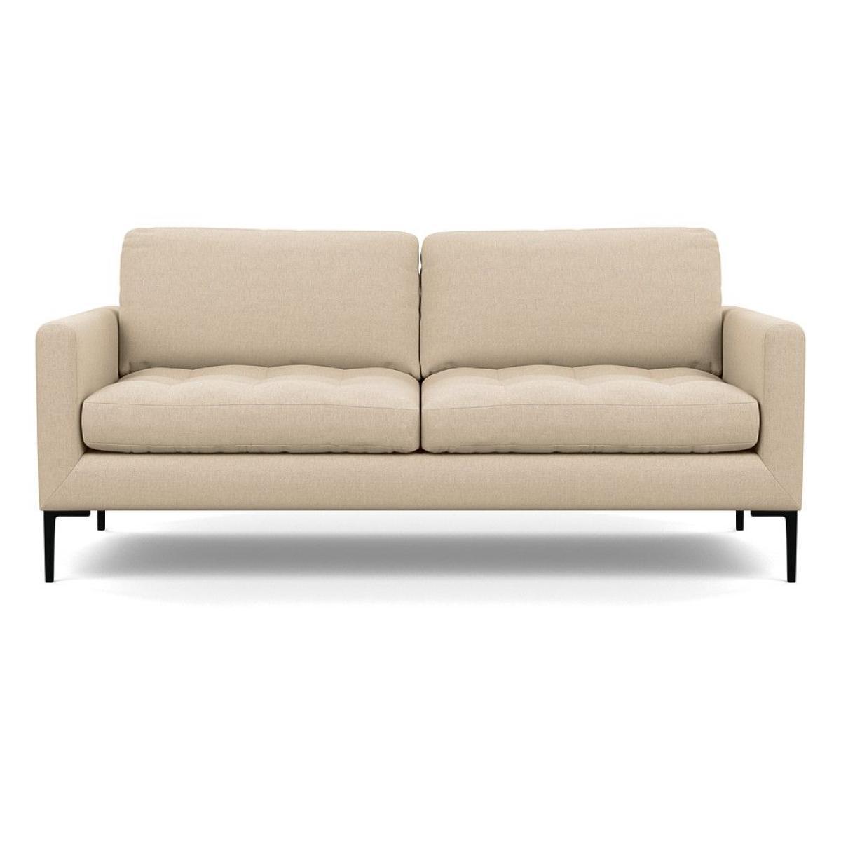 Heal's Eton Right Hand Facing Corner Sofa Broad Weave Putty Brass Feet - Heal's UK Furniture – image 30