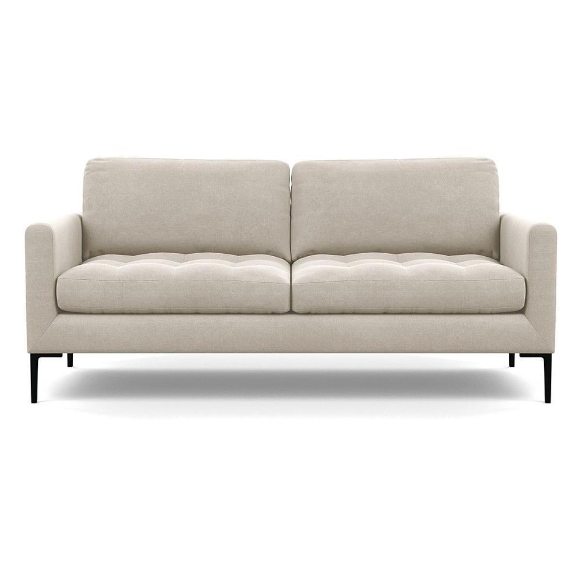 Heal's Eton Right Hand Facing Corner Sofa Broad Weave Putty Brass Feet - Heal's UK Furniture – image 34